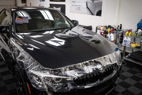 BMW Hood PPF Installation